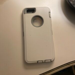 White Protective Phone Case